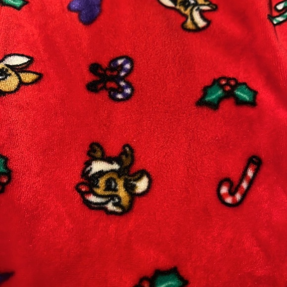 Rudolph the red nosed reindeer pajamas set 6x EUC - Picture 3 of 6